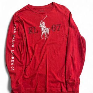 Ralph Lauren Big Logo Long-sleeve Shirt - Men's Medium